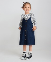 BRANSHES | フロントボタンジャンパースカート(ジャンパースカート)