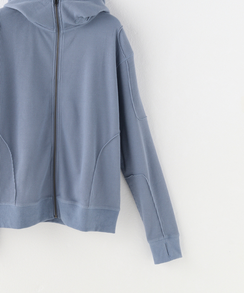トップス PARANOID THERMAL ZIP HOODIE Thermal Zip Hoodie 【Gray】 – PARANOID ONLINE STORE