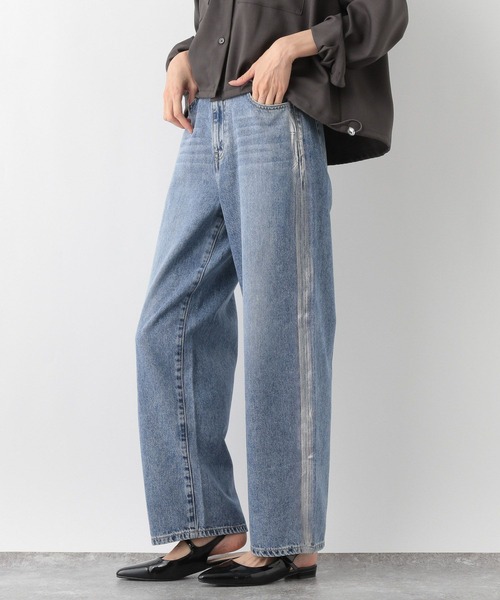 GLOBAL WORK（グローバルワーク）の「GOODデニムプレミアムバギーパンツ/132403（デニムパンツ・レディース・その他1/その他2/その他3/グレー系その他4/ブルー系5・SMALL/LARGE/MEDIUM）」の10枚目の写真