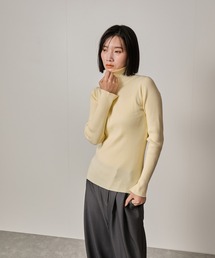 NERGY | 【抗ピル加工】リブタートルニット(ニット/セーター)