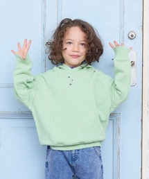 BIG FIELD（ビッグフィールド）の「ムジダメージパーカー（パーカー・キッズ）」