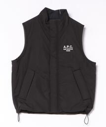 A.P.C. GILET ELIE 20A フリースベスト ネイビー メンズ A.P.C.（アーペーセー）の「GILET RAYMOND 24A /ベスト（ベスト