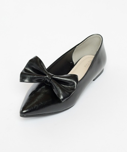 Honeys（ハニーズ）の「２ｗａｙリボンパンプス（パンプス・レディース・ブラック/シルバー・22.5/23.0/23.5/24.0/24.5）」の18枚目の写真