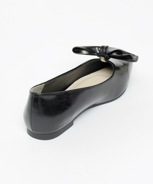 Honeys（ハニーズ）の「２ｗａｙリボンパンプス（パンプス・レディース・ブラック/シルバー・22.5/23.0/23.5/24.0/24.5）」の19枚目の写真