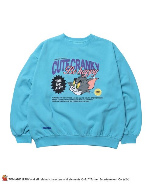 SEQUENZ（シークエンズ）】TJ POSTER C/N SWEAT / トムジェリ オーバー