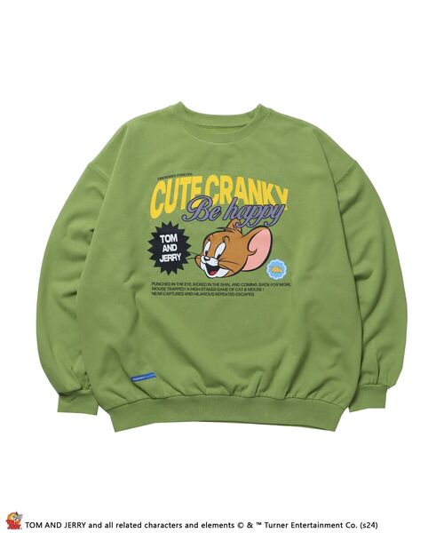 SEQUENZ（シークエンズ）】TJ POSTER C/N SWEAT / トムジェリ オーバー