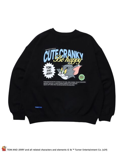 SEQUENZ（シークエンズ）】TJ POSTER C/N SWEAT / トムジェリ オーバー