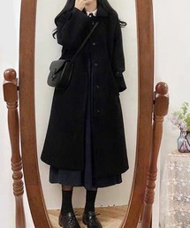 Miniministore | ステンカラーコートレディース中綿コート冬(トレンチコート)