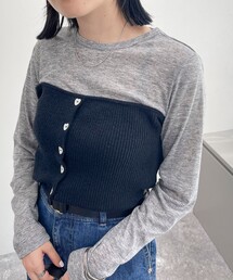 fredy emue | 【新色登場】シアーウォームフライス ロンTシャツ(Tシャツ/カットソー)