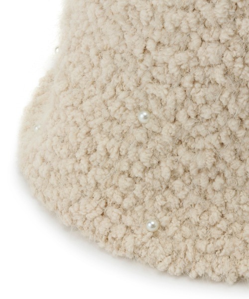 ROPE' PICNIC（ロペピクニック）の「パール付きベルハット（ハット・レディース・ブラック/キナリ・FREE）」の13枚目の写真