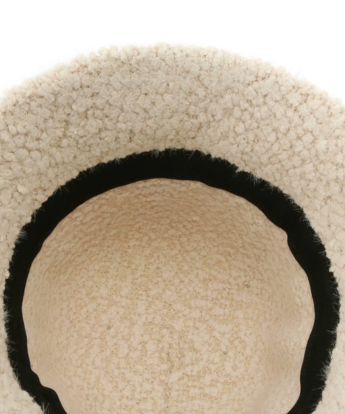 ROPE' PICNIC（ロペピクニック）の「パール付きベルハット（ハット・レディース・ブラック/キナリ・FREE）」の5枚目の写真