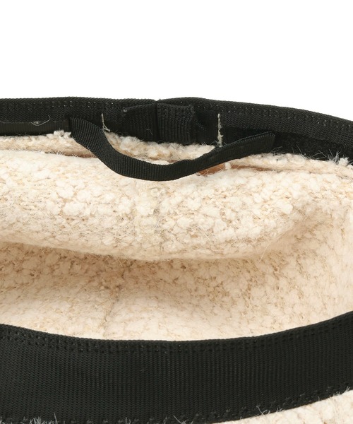 ROPE' PICNIC（ロペピクニック）の「パール付きベルハット（ハット・レディース・ブラック/キナリ・FREE）」の6枚目の写真