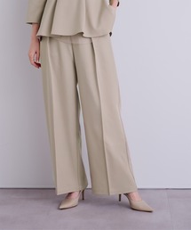 1タックセンタープレスワイドパンツ