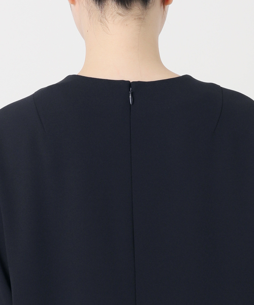 IENA タックスリーブワンピース ネイビー 38紺色 タックスリーブワンピース（ワンピース）｜IENA（イエナ）の通販