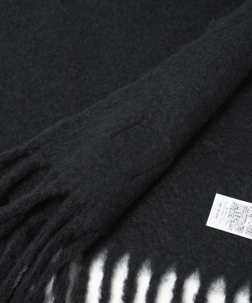 HARE(ハレ)の「シャギーマフラー(HARE)(マフラー・メンズ・ブラック/グレー/パープル・FREE)」の9枚目の写真