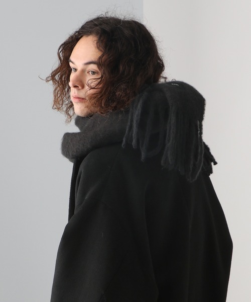 HARE(ハレ)の「シャギーマフラー(HARE)(マフラー・メンズ・ブラック/グレー/パープル・FREE)」の21枚目の写真