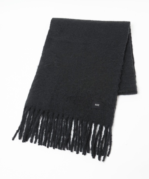 HARE(ハレ)の「シャギーマフラー(HARE)(マフラー・メンズ・ブラック/グレー/パープル・FREE)」の18枚目の写真