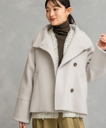URBAN RESEARCH ROSSO WOMEN | 2WAYスタンドカラーミドルPコート(ピーコート)