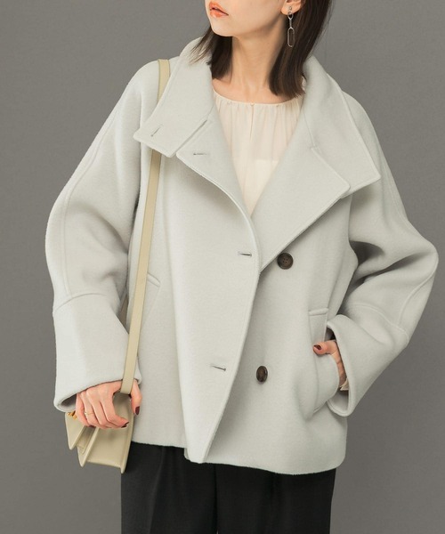 再お値下げ！UR ROSSO 2024秋 2WAYスタンドカラーミドルPコート URBAN RESEARCH ROSSO WOMEN（アーバンリサーチ ロッソ）の