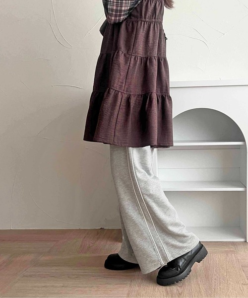 apres jour clair(アプレジュールクレア)の「【apres jour clair】スウェットラインパンツ【ZOZOTOWN限定アイテム】(スウェットパンツ・レディース・アイボリー/グレー/ブラック・フリー/X-LARGE)」の20枚目の写真