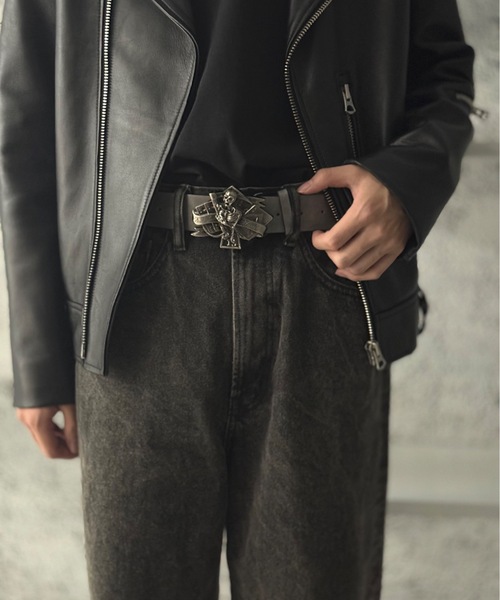 なないろ美品♡tobechic素敵パールベルト セール】【OKUOKU 0909】ベルト belt シルバーバックル ベルト