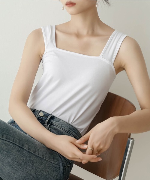 JIL SANDER タンクトップ キャミソール アイボリー XL