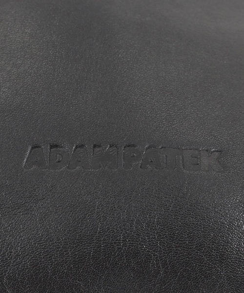 ADAM PATEK(アダムパテック)の「【ADAMPATEK】leather switching drawstring bag/レザー切替巾着バッグ(ショルダーバッグ・メンズ・ブラック・FREE)」の12枚目の写真