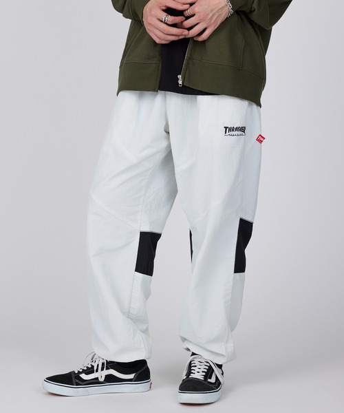 セール】【THRASHER】ナイロンワッシャー裏メッシュパンツ（その他