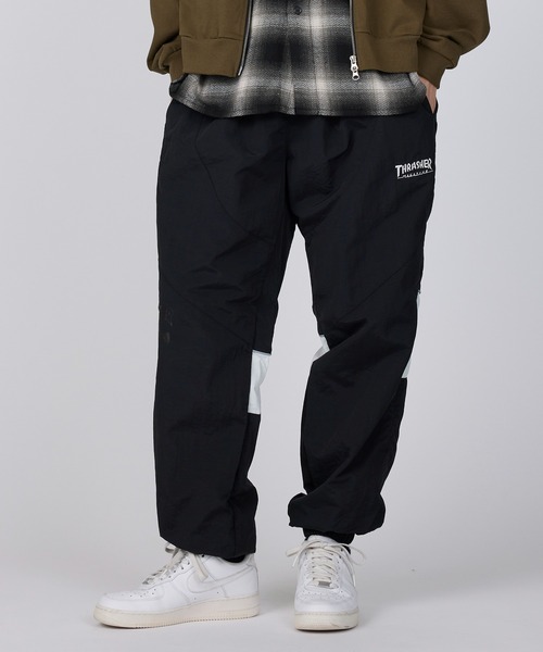 【セール】【THRASHER】ナイロンワッシャー裏メッシュパンツ（その他パンツ）｜THRASHER（スラッシャー）