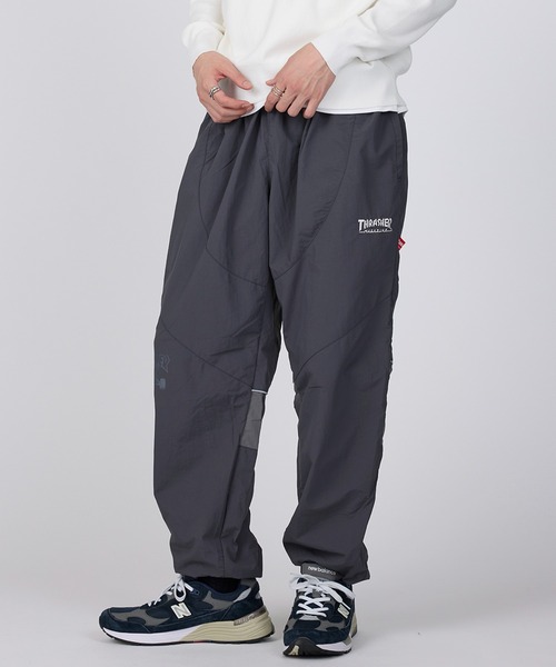 【セール】【THRASHER】ナイロンワッシャー裏メッシュパンツ（その他パンツ）｜THRASHER（スラッシャー）