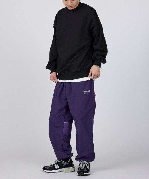 【セール】【THRASHER】ナイロンワッシャー裏メッシュパンツ（その他パンツ）｜THRASHER（スラッシャー）