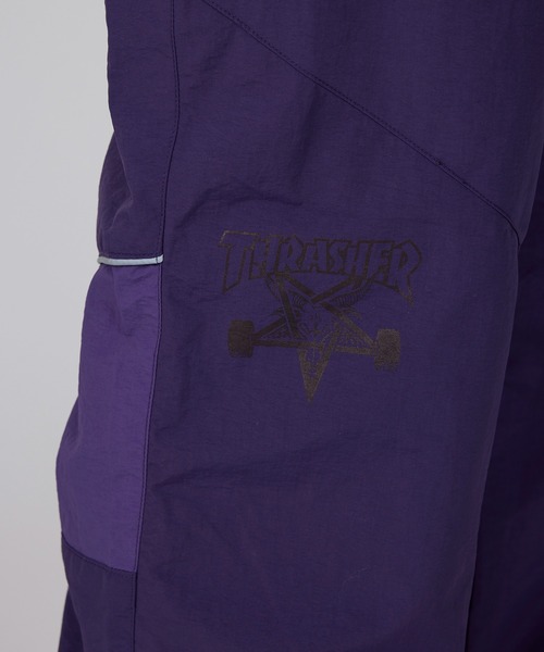 【セール】【THRASHER】ナイロンワッシャー裏メッシュパンツ（その他パンツ）｜THRASHER（スラッシャー）