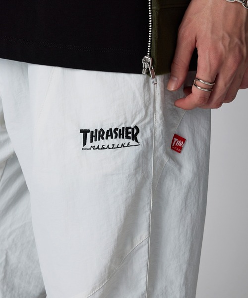 【セール】【THRASHER】ナイロンワッシャー裏メッシュパンツ（その他パンツ）｜THRASHER（スラッシャー）