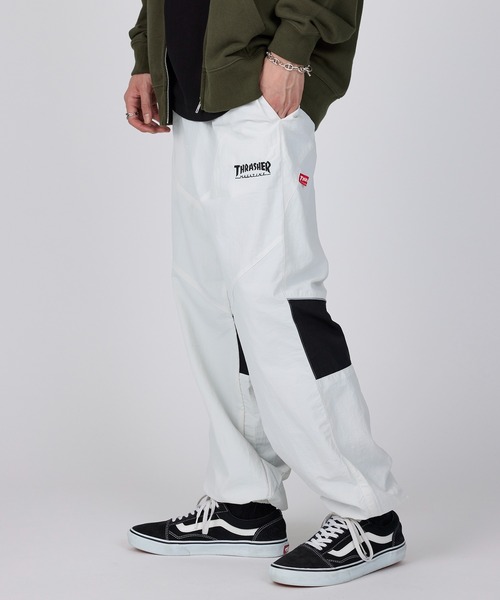 【セール】【THRASHER】ナイロンワッシャー裏メッシュパンツ（その他パンツ）｜THRASHER（スラッシャー）