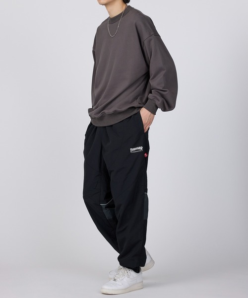 【セール】【THRASHER】ナイロンワッシャー裏メッシュパンツ（その他パンツ）｜THRASHER（スラッシャー）