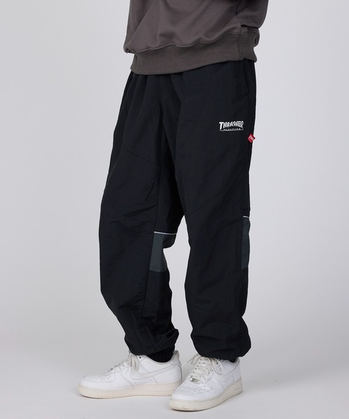 【セール】【THRASHER】ナイロンワッシャー裏メッシュパンツ（その他パンツ）｜THRASHER（スラッシャー）
