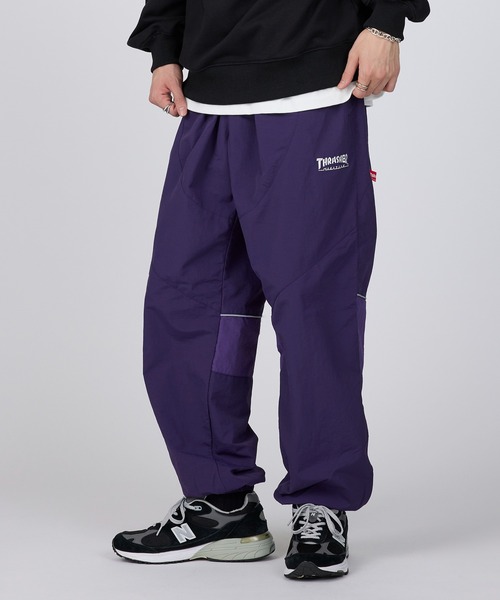 【セール】【THRASHER】ナイロンワッシャー裏メッシュパンツ（その他パンツ）｜THRASHER（スラッシャー）