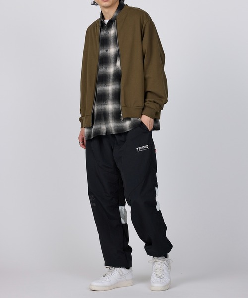 【セール】【THRASHER】ナイロンワッシャー裏メッシュパンツ（その他パンツ）｜THRASHER（スラッシャー）