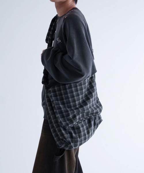 EPNK】Knot check shoulder bag / ノットチェックショルダー