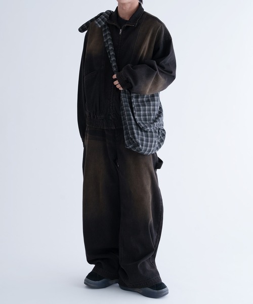 epnok(エプノック)の「【EPNK】Knot check shoulder bag / ノットチェックショルダーバッグ(ショルダーバッグ・メンズ・ブラック/ブラウン・FREE)」の7枚目の写真