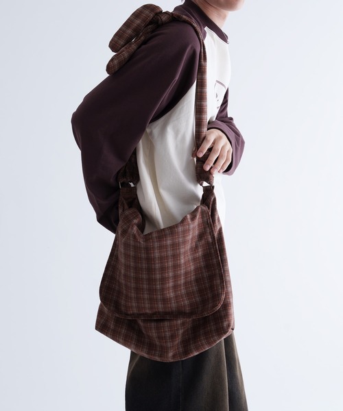 EPNK】Knot check shoulder bag / ノットチェックショルダーバッグ