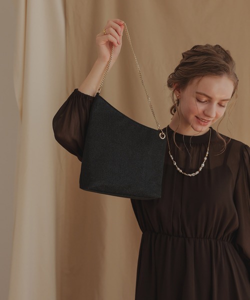 Dorry Doll（ドリードール）の「シャイニースラッシュバッグ（ショルダーバッグ・レディース・シルバー/ブラック/ゴールド・FREE）」の7枚目の写真