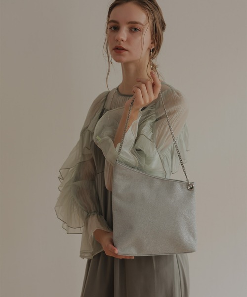 Dorry Doll（ドリードール）の「シャイニースラッシュバッグ（ショルダーバッグ・レディース・シルバー/ブラック/ゴールド・FREE）」の8枚目の写真