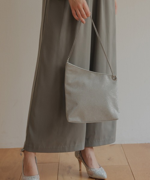 Dorry Doll（ドリードール）の「シャイニースラッシュバッグ（ショルダーバッグ・レディース・シルバー/ブラック/ゴールド・FREE）」の9枚目の写真