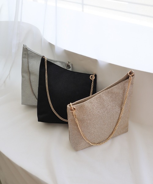 Dorry Doll（ドリードール）の「シャイニースラッシュバッグ（ショルダーバッグ・レディース・シルバー/ブラック/ゴールド・FREE）」の10枚目の写真