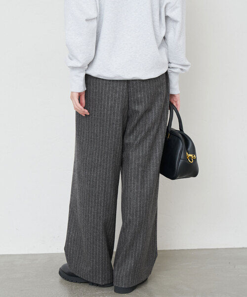 セール】ウォッシャブルストライプパンツ（その他パンツ