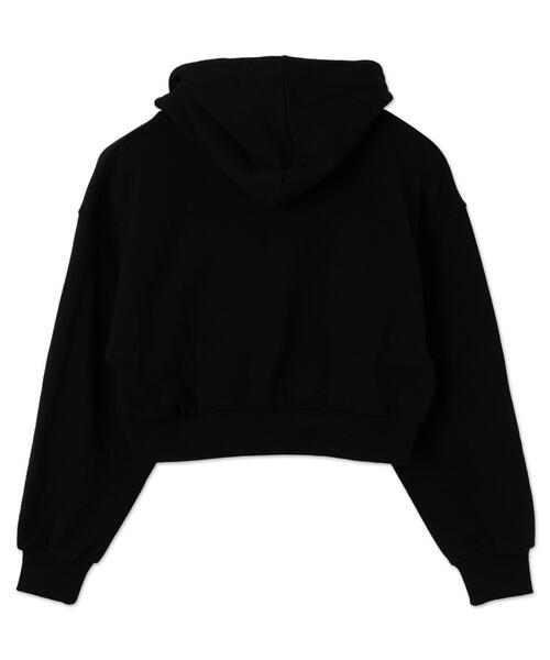 WEGO（ウィゴー）の「WEGO/ラインストーンショートプルパーカー（スウェット・レディース・ピンク/ライトグレー/ブラック・FREE）」の22枚目の写真