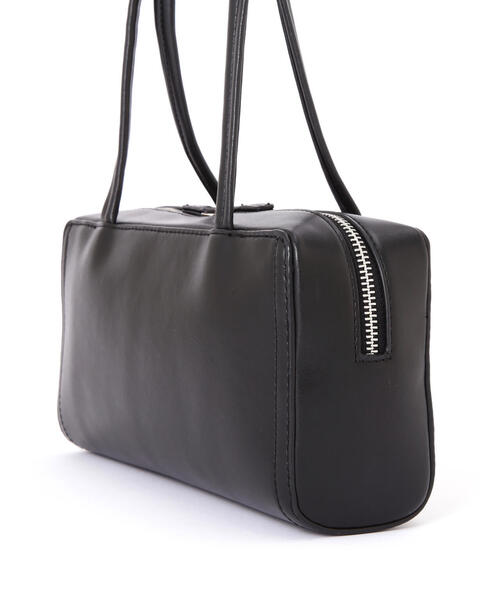 FREE'S MART（フリーズマート）の「◆リボンショルダーバッグ（ショルダーバッグ・レディース・ブラック/ホワイト・ﾌﾘ-）」の10枚目の写真