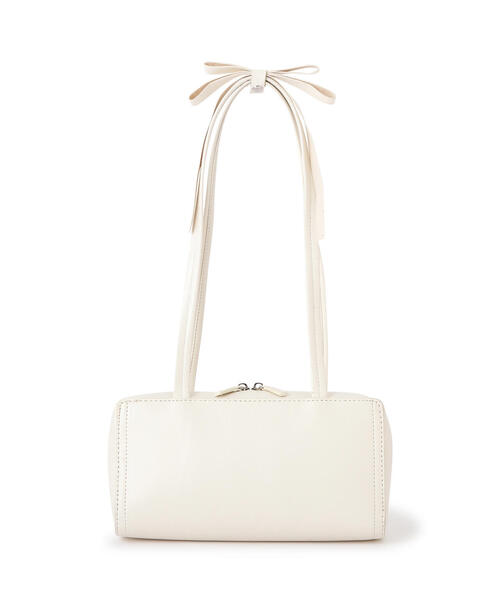 FREE'S MART（フリーズマート）の「◆リボンショルダーバッグ（ショルダーバッグ・レディース・ブラック/ホワイト・ﾌﾘ-）」の15枚目の写真