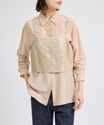 ROPE'（ロペ）の「スパンコールキャミソール（キャミソール）」